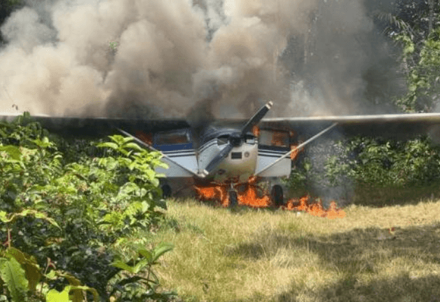 fab-intercepta-aeronave-suspeita-vinda-da-venezuela