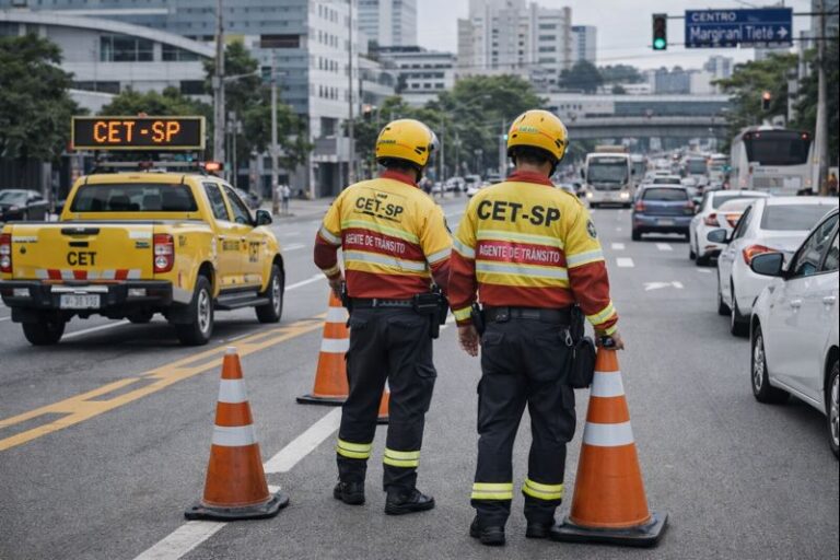CET monitora trânsito na Vila Guilherme durante o 43º CIOSP 2026