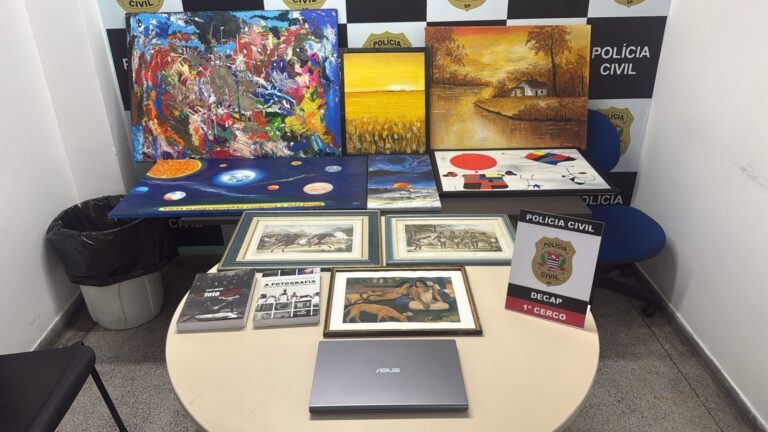 POLÍCIA CIVIL BUSCA ENVOLVIDOS EM ROUBOS DE OBRAS DE ARTE