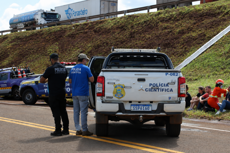 Polícia Científica de MS mostra como perícias ajudam a prevenir acidentes